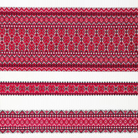 Ethno fabric Evening-2 TDK-117-0 9/1, linear meter.