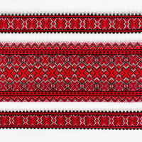 Ethno fabric Evening TDK-117 11/1, per meter.