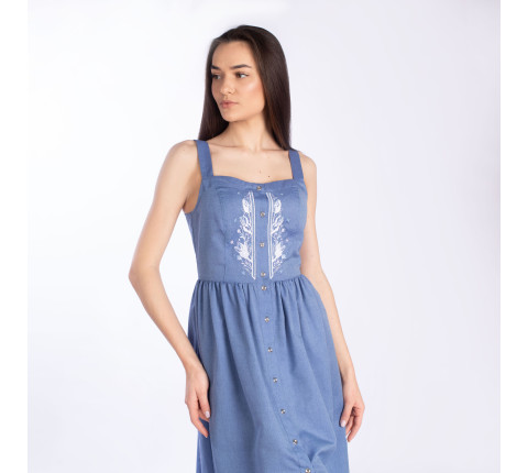 Women's sundress "Blue Sky"