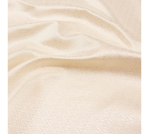 Fabric Serpnev TDK-132-1 1/78 cream milk, linear meter.