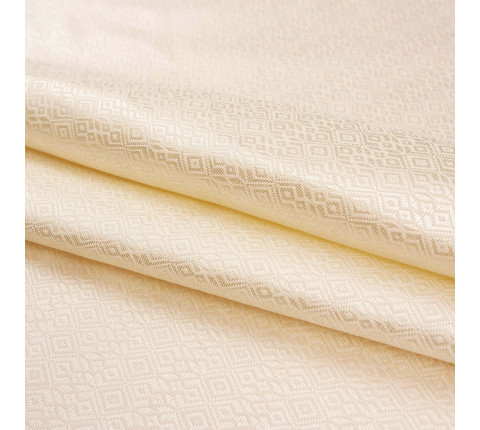 Fabric Serpnev TDK-132-1 1/78 cream milk, linear meter.