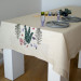 Tablecloth with floral embroidery