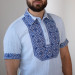 Men's embroidered shirt "Dniprovskaya Khvilya"