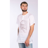 Men's shirt "Taras Shevchenko" brown