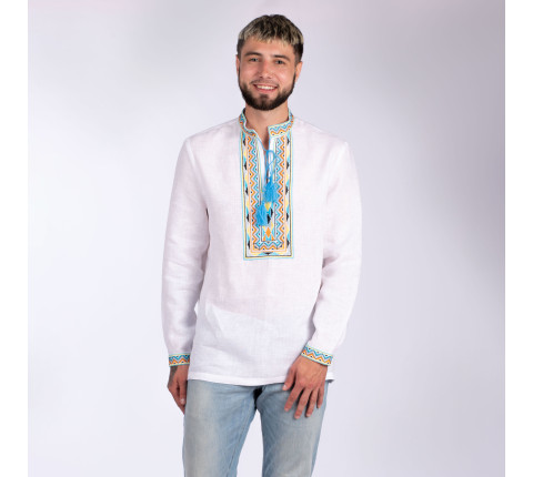 Men's embroidered shirt "National"