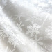 Tablecloth fabric Christmas Eve-snowflakes milk TDK-ZH-184-2 3/1, linear meter.