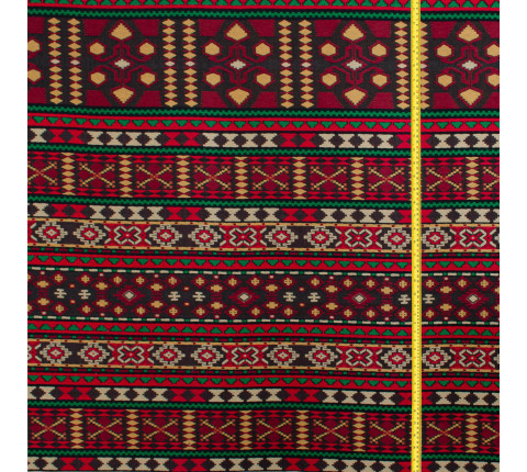 Ethno-jacquard decorative Ustina TDK-J-224 1/2, per meter.