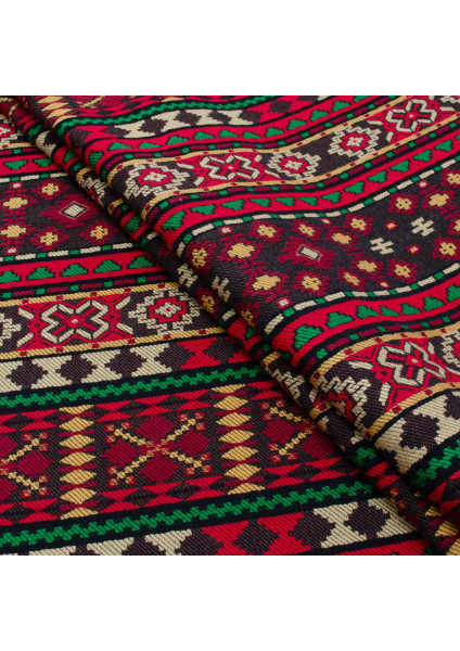 Ethno-jacquard decorative Ustina TDK-J-224 1/2, per meter.
