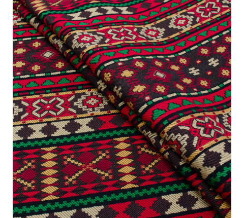 Ethno-jacquard decorative Ustina TDK-J-224 1/2, per meter.