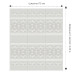 Jacquard fabric for tablecloths white Zhukravlina TDK-ZH-196 1/1, per meter.