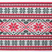 Ethno-jacquard fabric for decoration Forest Song TDK-ZH-216 1/1, linear meter.