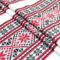 Тканина етно-жакард для декору Лісова пісня ТДК-Ж-216 1/1, пог.м.