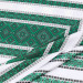 Ethno-jacquard fabric for tablecloths Red Ruta-2 TDK-ZH-212 1/5 green pattern, linear meter.