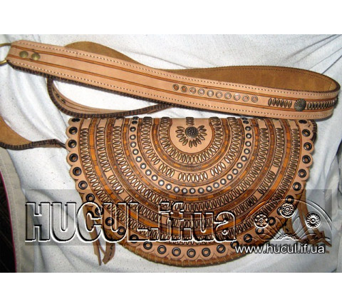 Сумка гуцульська тобівка «Сонячна»