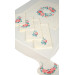 Embroidered napkin "Blooming Garden"