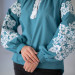 Women's embroidered shirt "Blue Sky"