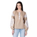 Women's embroidered shirt "Beige"