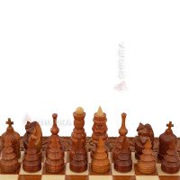 Chess "Hutsulshchyna" 60x60 cm. Beads