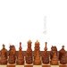 Wooden Chess + Backgammon "Hutsulshchyna", 50x50 cm. Inlaid with copper