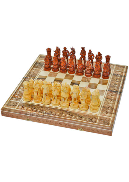3 in 1 Chess "Pirates of the Caribbean" 50x50 cm.