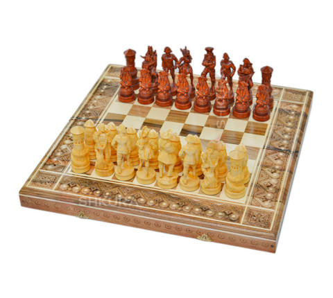 3 in 1 Chess "Pirates of the Caribbean" 50x50 cm.