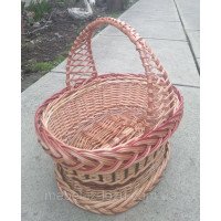 Easter basket made of willow "M. № 1"