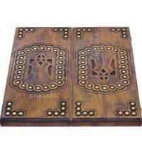 Backgammon "Trident", copper, 50 cm