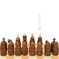 Chess "Kyivan Rus" 50x50 cm. Beads