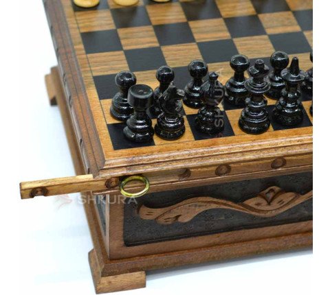 Chess "Secret", 24x24 cm