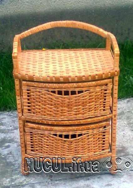 Комод з 2 ящиками з лози