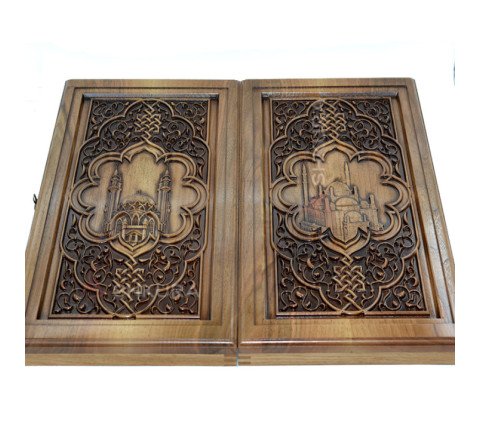Wooden backgammon "Mosque"