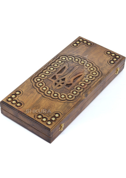 Backgammon "Trident", copper, 50 cm