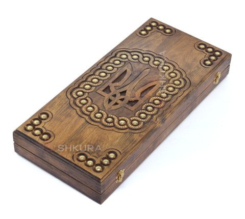 Backgammon "Trident", copper, 50 cm