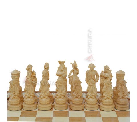 3 in 1 Chess "Pirates of the Caribbean" 50x50 cm.