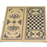 Backgammon, checkers "Pattern"