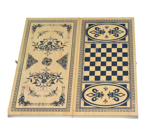 Backgammon, checkers "Pattern"