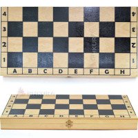 Backgammon, checkers, 52x52 cm