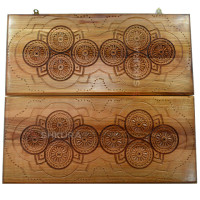 Handmade backgammon "Hopak", light