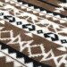 Ethno sheep wool blanket