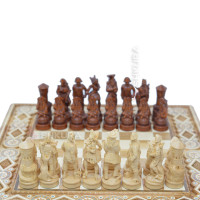 Chess "Pirates of the Caribbean" 50x50 cm. Beads