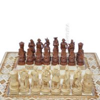 Chess "Pirates of the Caribbean" 60x60 cm. Beads