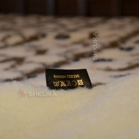 Шерстяний плед 1,5x2м. Латки