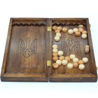 Backgammon "Trident of Ukraine" 55 cm