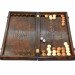 Handmade backgammon "Trident of Ukraine" 05, 50 cm