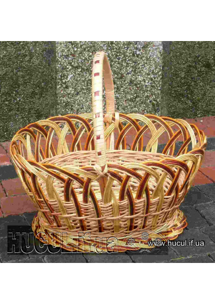 Basket made of wicker