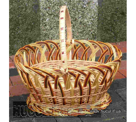 Basket made of wicker