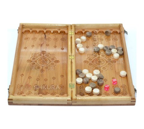 Chess + Backgammon + Checkers, 40x40 cm