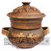 Ceramic Soup Tureen with Grape Leaves