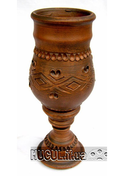 Goblet with a pattern