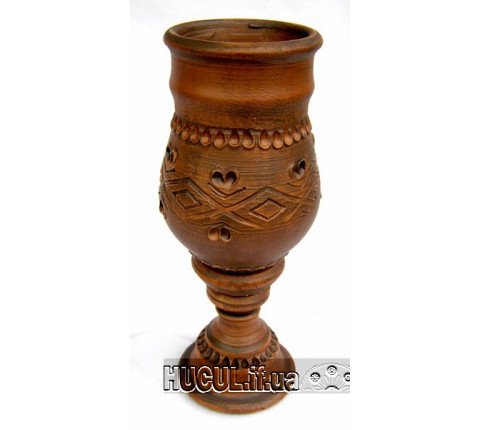 Goblet with a pattern